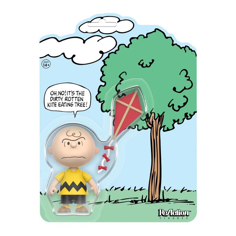 Charlie Brown and the Kite Eating Tree Super7 Reaction Action Figure