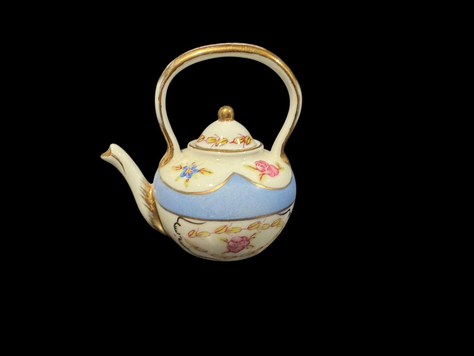 Mini China Tea Pot 3.5″ Tall Decoration Only