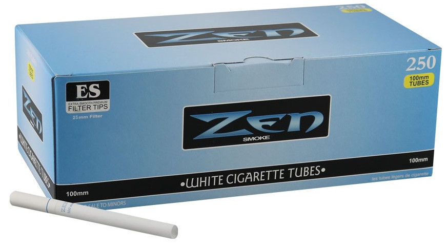 ZEN Blue Light 100MM Size – 3 Boxes – 250 Tubes Per Box RYO
