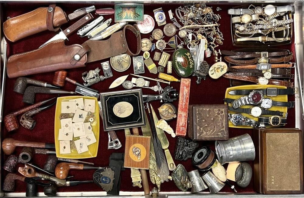 10 pounds “Estate Clearance”-intact, usable, old & new items-BULK SALE #NJ23S
