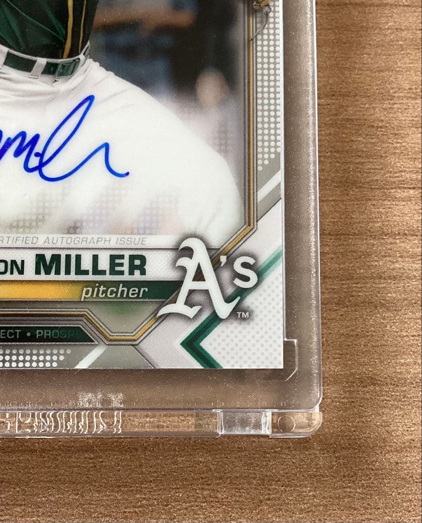 Mason Miller 1st Bowman’s Chrome Auto MLB Rookie Card