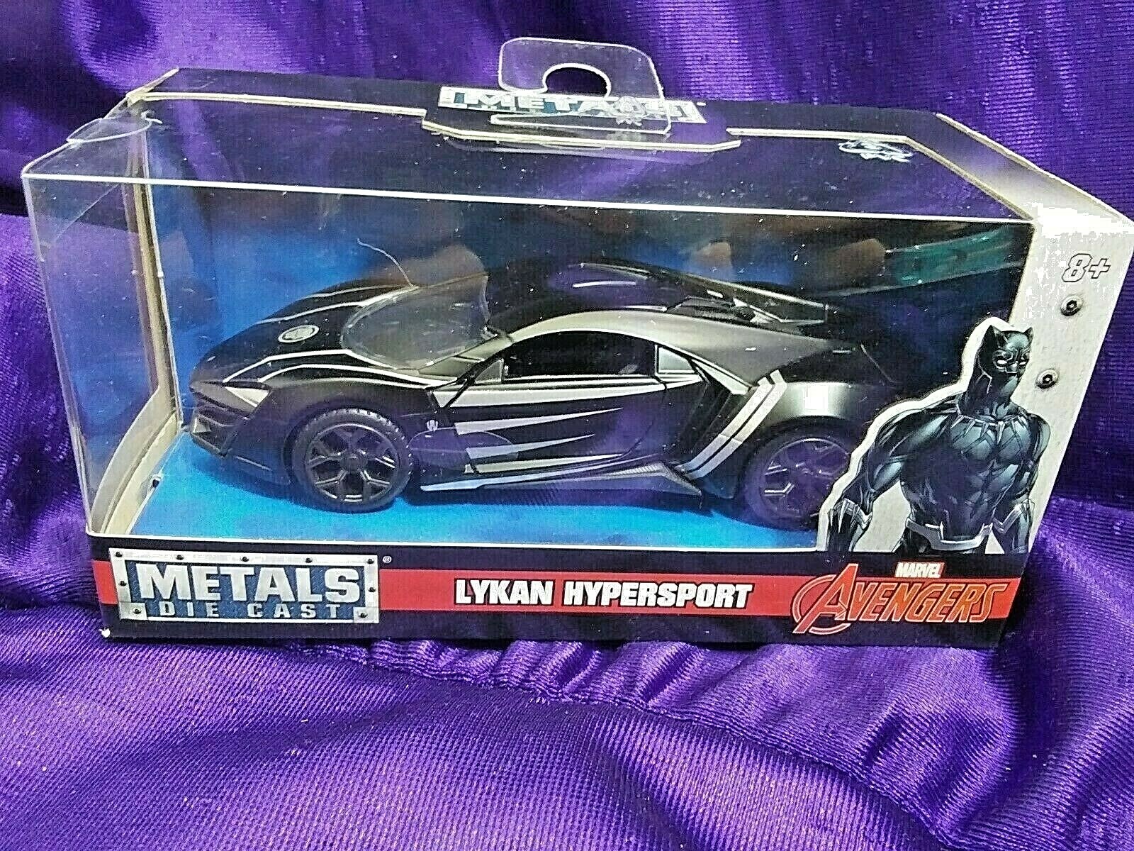 Marvel Avengers Lykan Hypersport Jada Metals Diecast 1:32 Scale Ages 8 & Up New