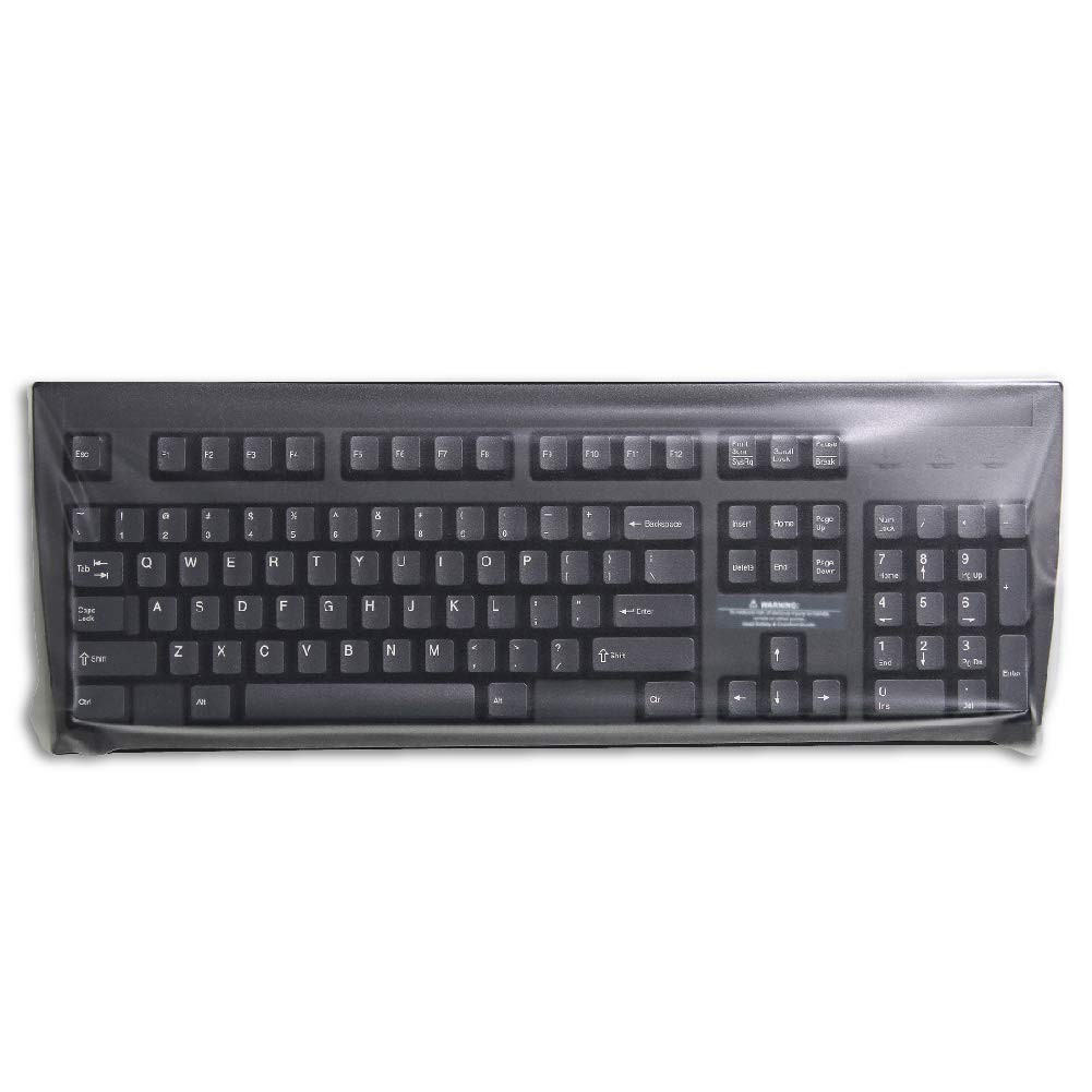 Universal Silicone Keyboard Cover 2-Pack 0.15mm Thin Matte 46.5x17cm