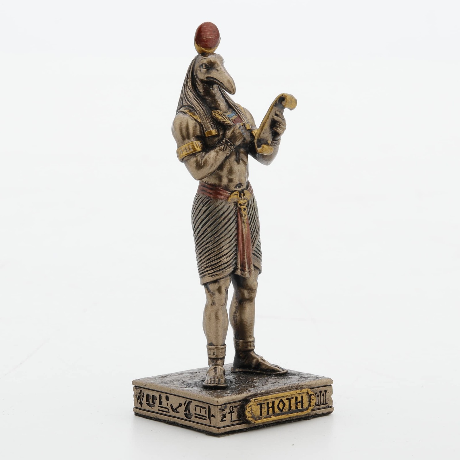 Veronese Design Thoth God of Wisdom, Multicolor,Art Sculptures