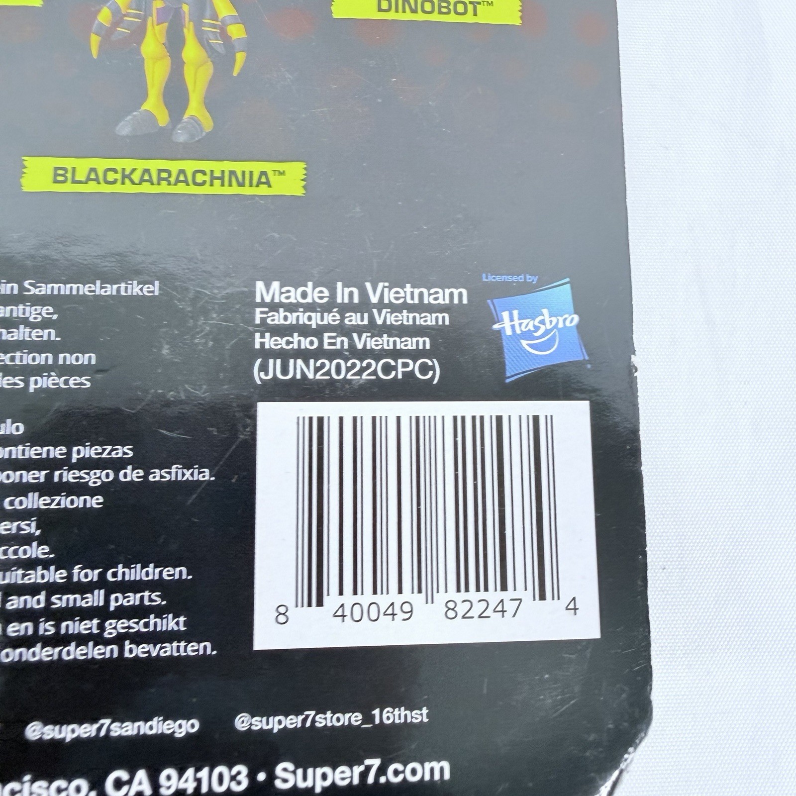 Beast Wars Transformers Super7 Reaction Figure Cheetor New Sealed