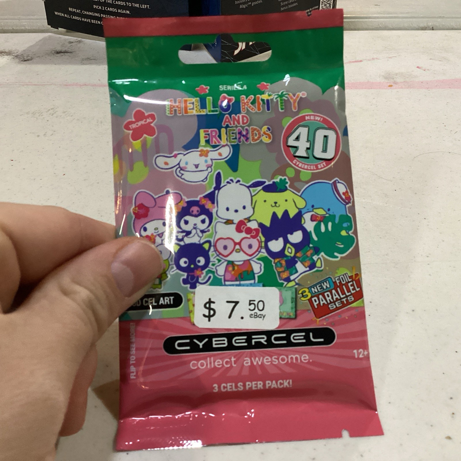 FiGPiN Hello Kitty And Friends Tropical Series 4 Cybercel Pack