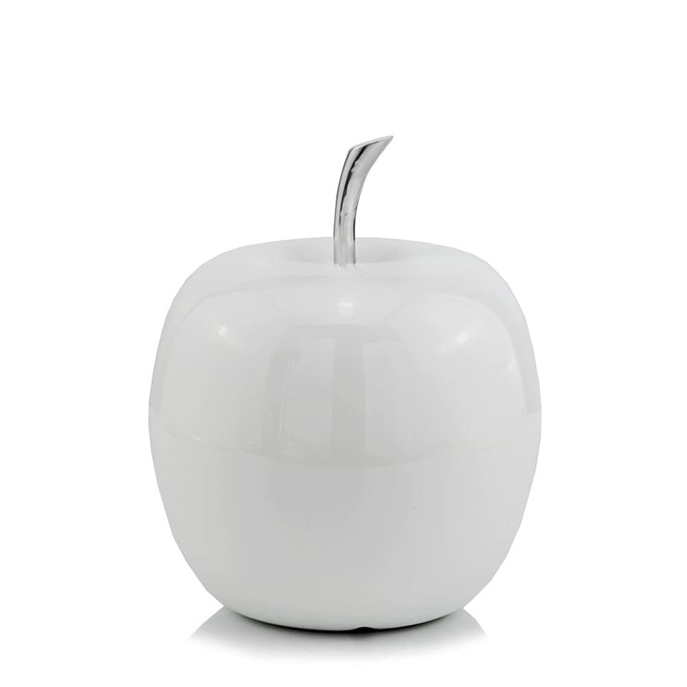 Modern Day Accents Manzana Blanco White Apple