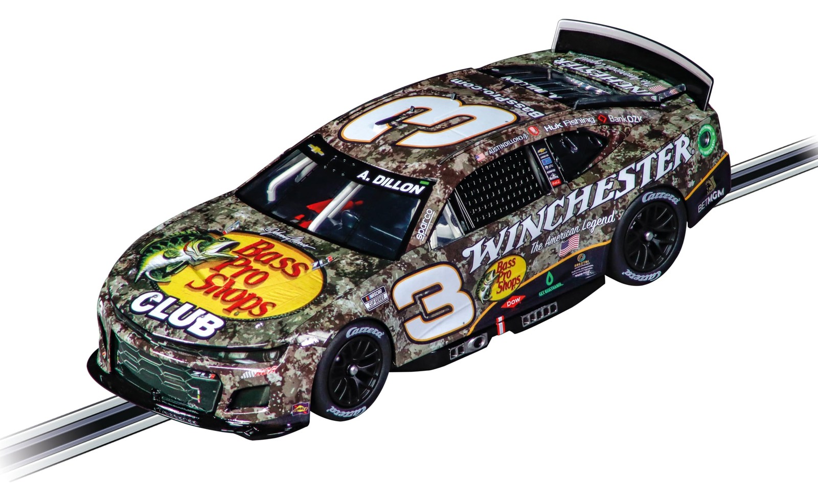 Carrera NASCAR Camaro ZL1 No.3 Austin Dillon 1:32 Slot Car 2025 RCR