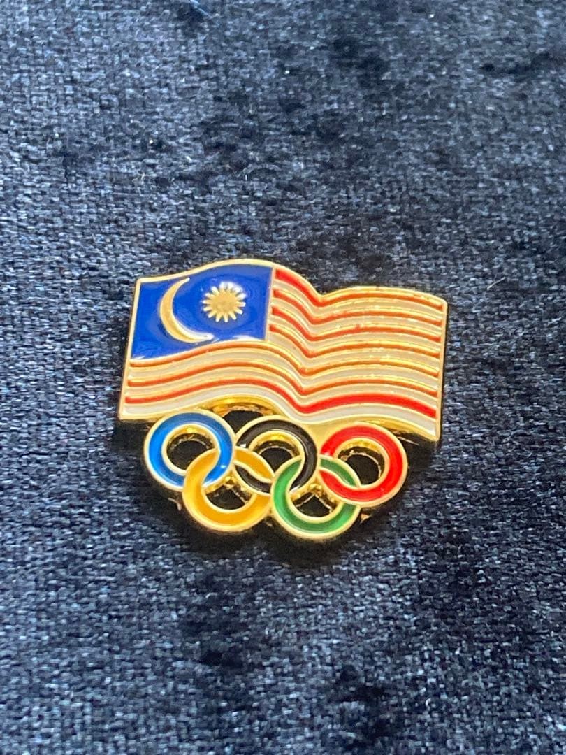 Paris Olympics 2024 Pin Badge NOC Malaysia