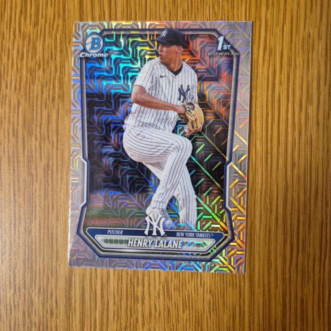 topps Bowman Chrome Henry Lalane 1st