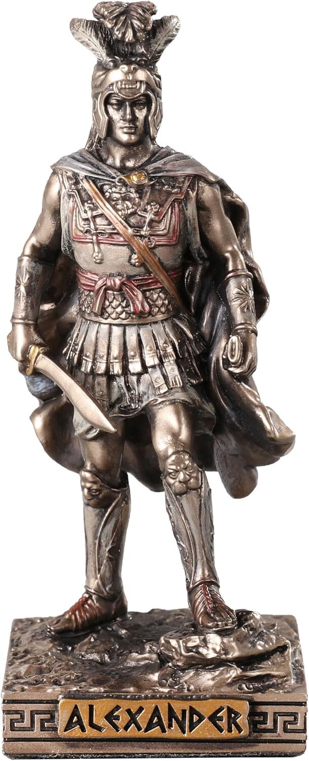 Veronese Design 3 5/8 Inch Alexander The Great Historical Polyresin Figurine
