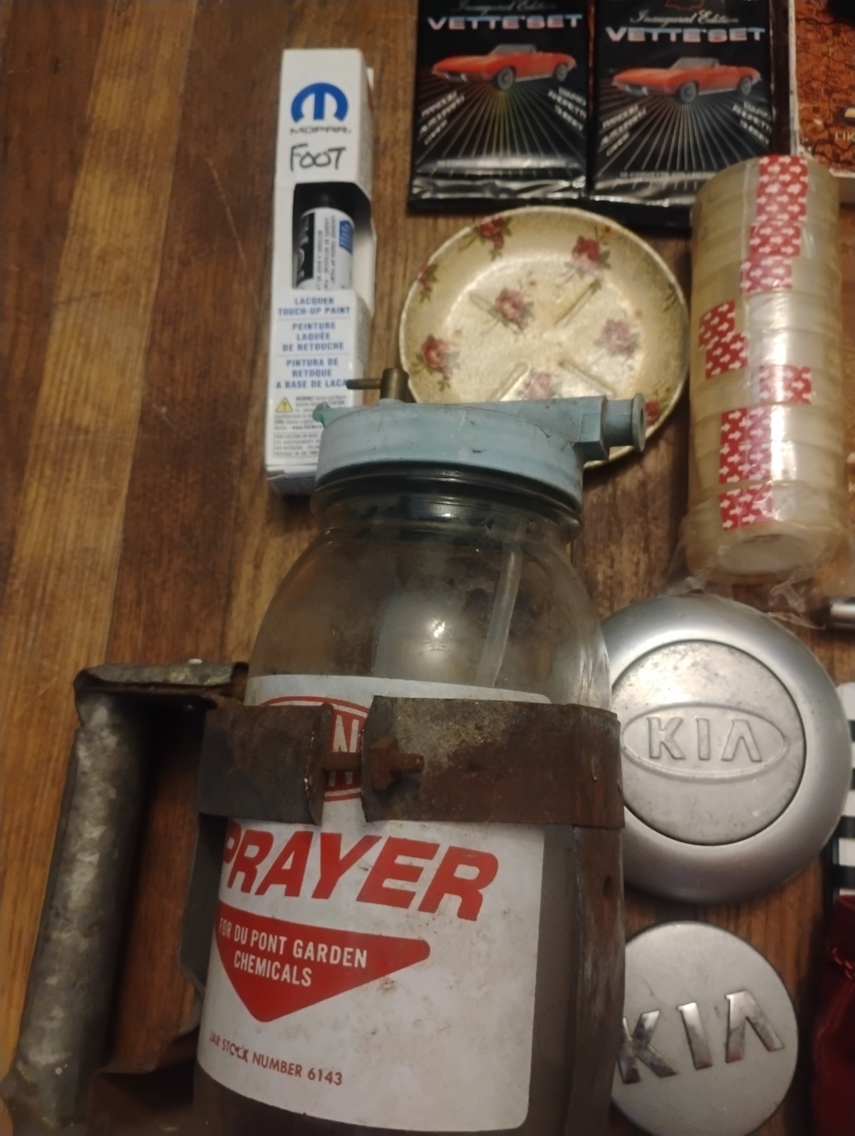 Junk Drawer Ten Lbs Car Stuff Corvette Cards Video Games Mopar Paint