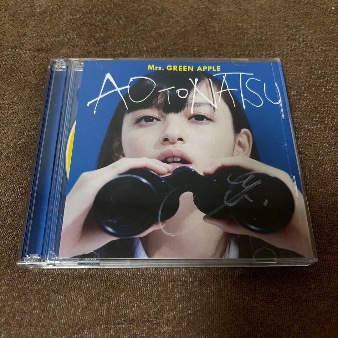Mrs Green Apple Blue & Summer Signed by Motoki Omori CD Autographed Used