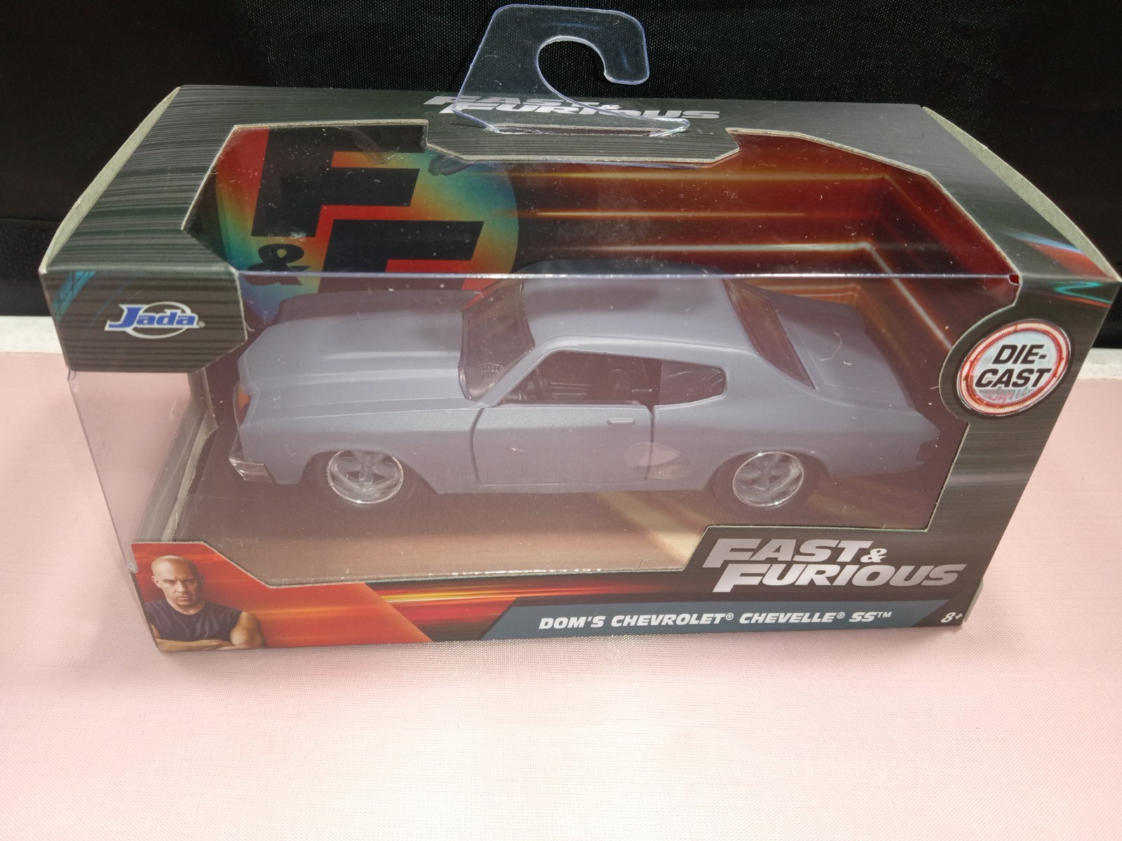 2024 Fast & Furious Dom’s Chevrolet Chevelle SS Matte Gray Diecast 1:32 Scale