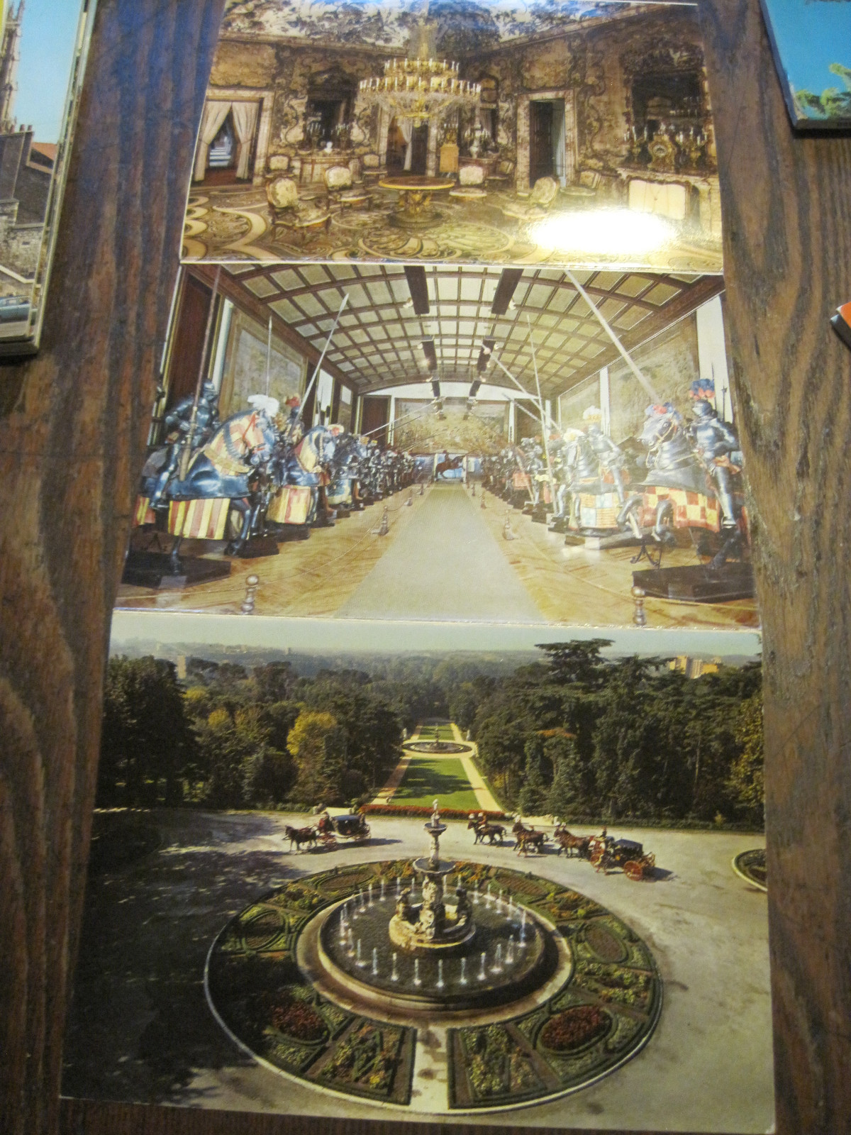 VTG Palacio Real de Madrid Spain LARGE Postcard FOLDER Set-NINE LARGE POSTCARDS