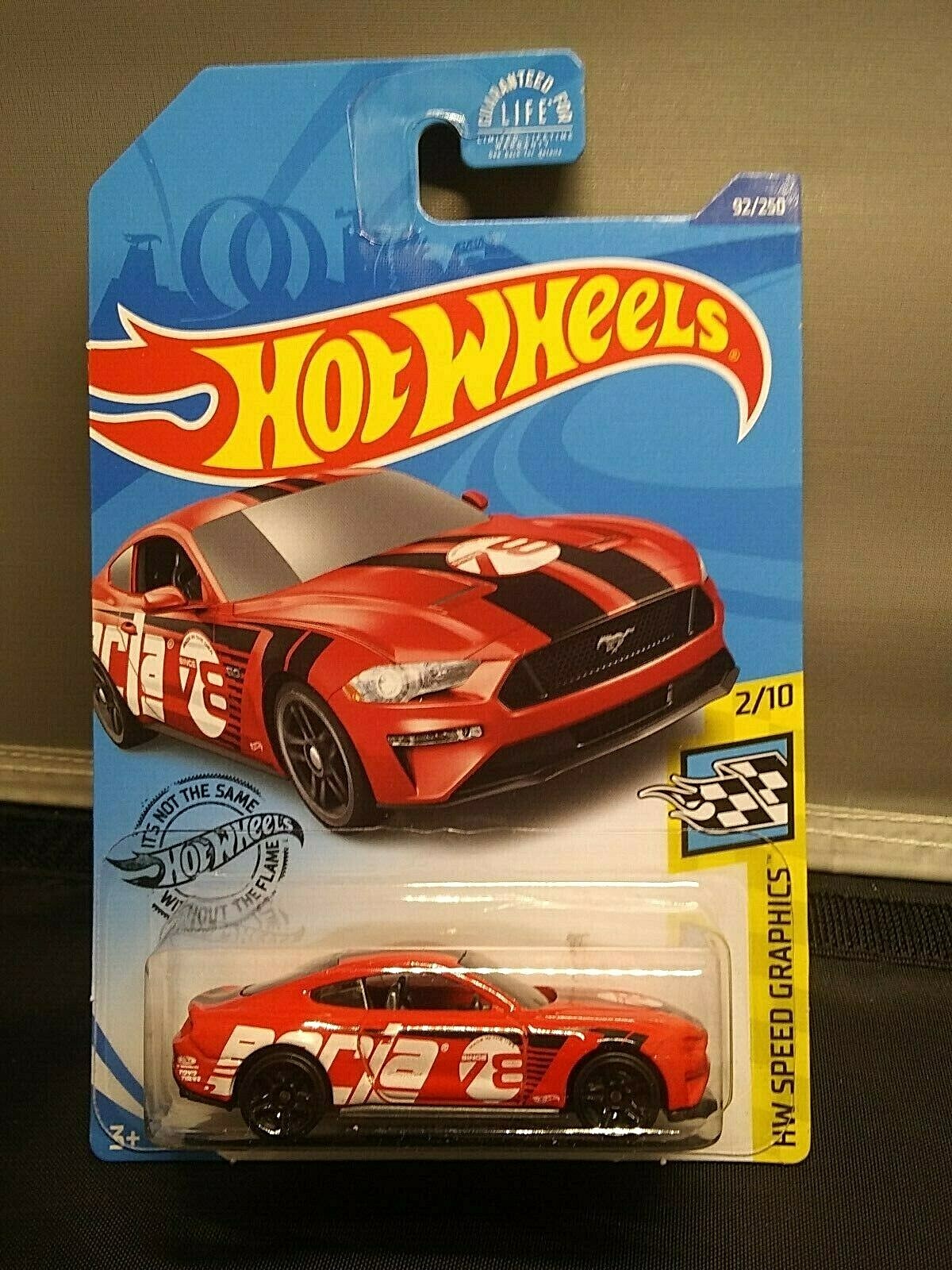 Hot Wheels 2018 Ford Mustang GT HW Speed Graphics #2/10 Die-Cast 1:64 Scale New