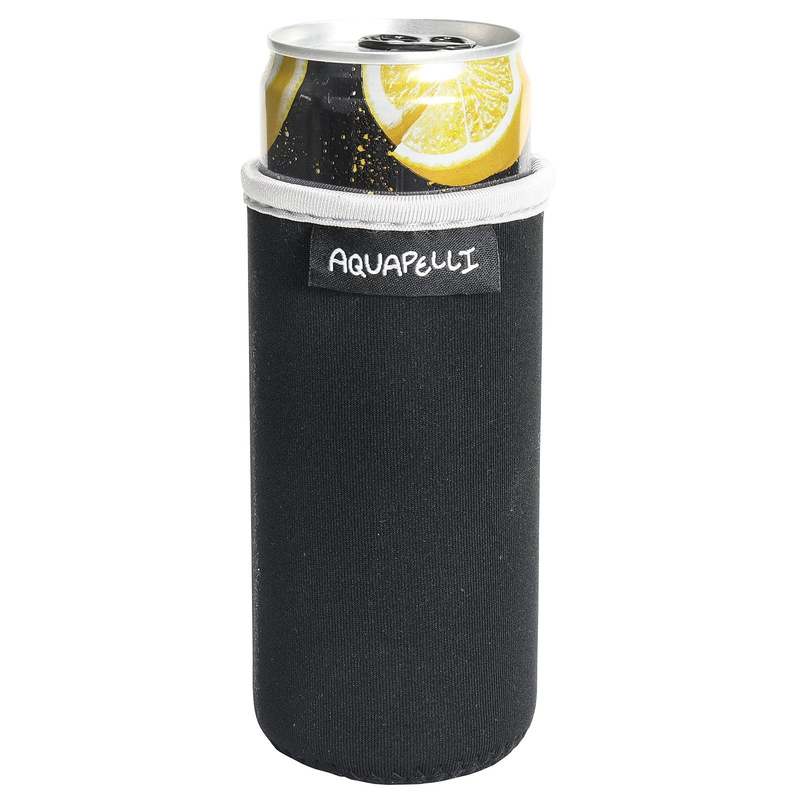 Aquapelli Classic Can Sleeve, Slim, Black