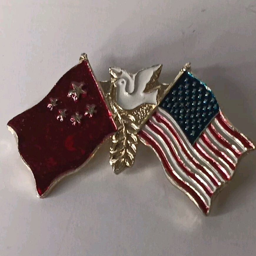 USA / PRC Pin People’s Republic of China