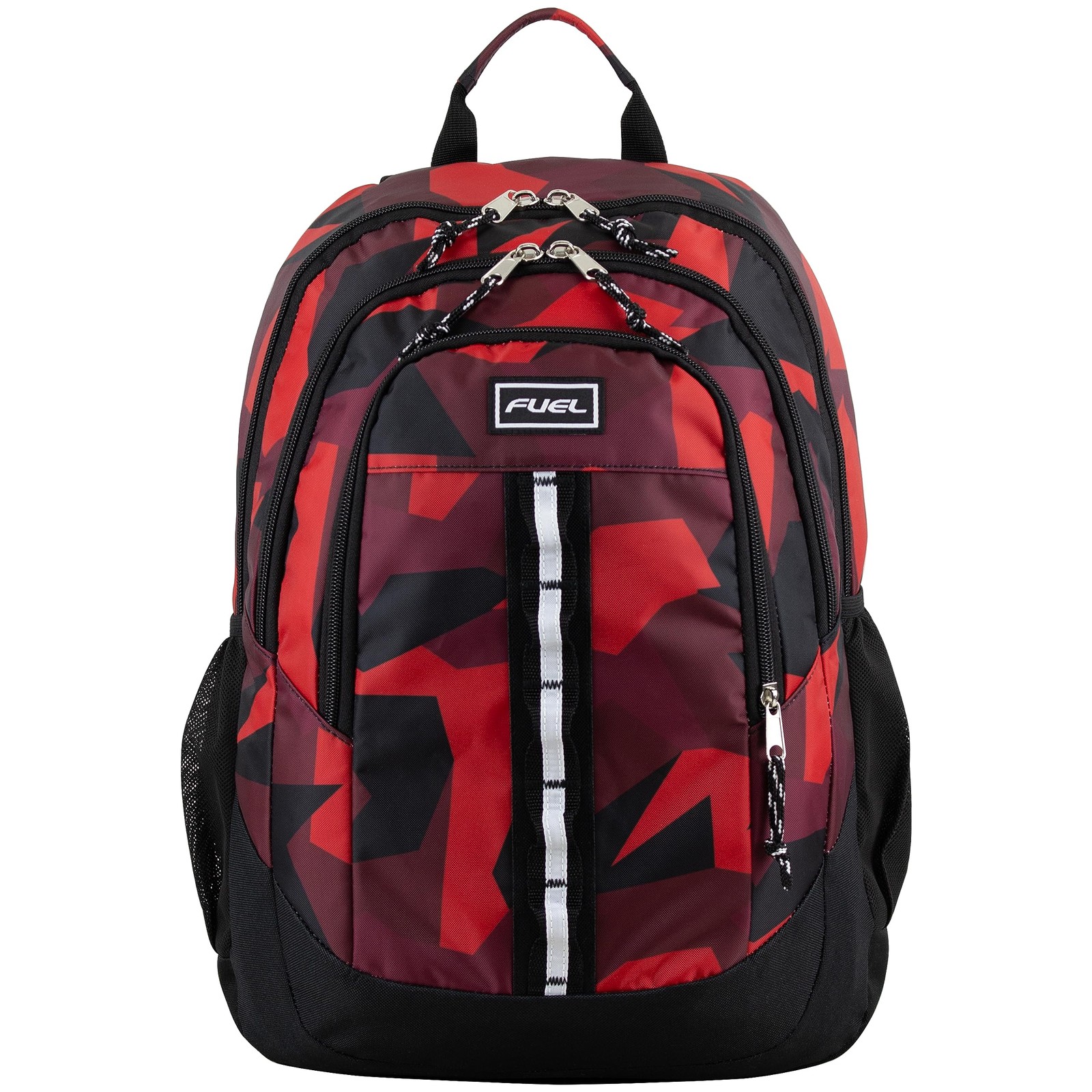 FUEL Shock Multi Large Compartments College Plush Red 7 Inches 5 x Functional