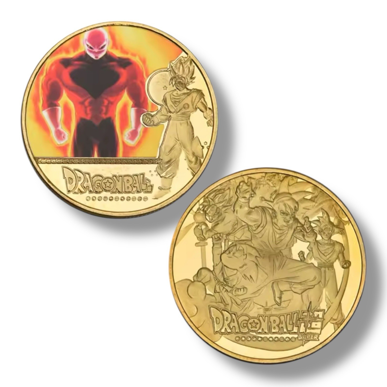 Dragon Ball Z x12 Gold Plated Complete Coin Set In A Display Box – Goku & More